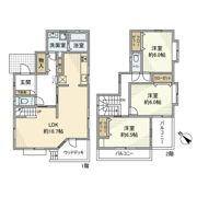 神明町戸建の間取り画像