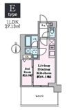 クレストコート東陽町の間取り画像