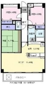 アーバンヒルズ千里の間取り画像