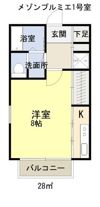 メゾンプルミエの間取り画像