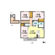 サンヴィータ花園の間取り画像