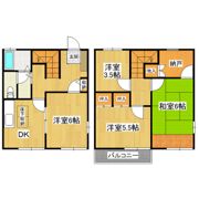 桂コーポ鈴木の間取り画像