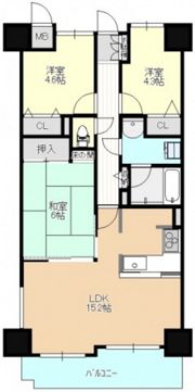 グランビュー隅の浜の間取り画像