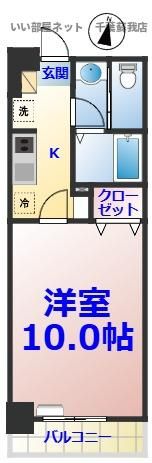 Biz STAY 千葉・蘇我の間取り画像
