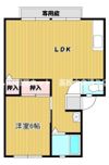 サンビレッジ弐番街D棟の間取り画像