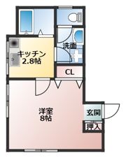 クレアーレハセガワの間取り画像
