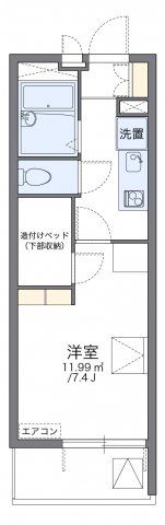 レオパレスボナール S Yの間取り画像