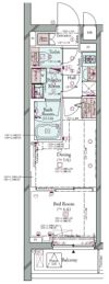 コンシェリア中野南台 THE RESIDENCEの間取り画像