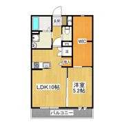 ジュネス・サクラ A棟の間取り画像