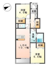サンフォレストの間取り画像