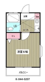 メゾン高橋B棟の間取り画像