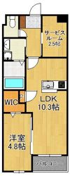 プレステージ友田コンフォースの間取り画像