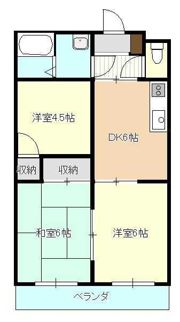 セフィーロ横尾の間取り画像