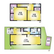 住吉東町1丁目戸建の間取り画像