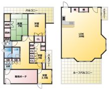クレドールの間取り画像