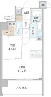 MAISON COULEUR UESHIOの間取り画像