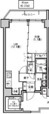 S-RESIDENCE両国avenueの間取り画像
