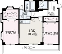 プラネットの間取り画像