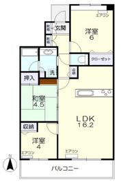 アウルステージ伊島北町の間取り画像