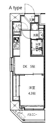 レアライズ町屋の間取り画像
