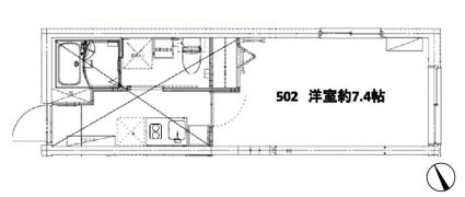 トレスコート大森山王の間取り画像