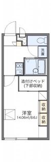 レオパレスカネエーズ春日の間取り画像