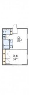レオパレスNISHIKAWAの間取り画像