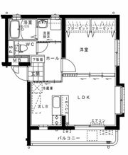 シエースタひなたⅡの間取り画像