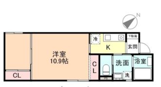 チル（千歳町）の間取り画像