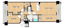 Central Residence PORTOM(セントラルレジデンスポルトム)の間取り画像