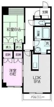 ボンビラージュの間取り画像