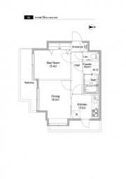 レジデンス三軒茶屋スクエアの間取り画像