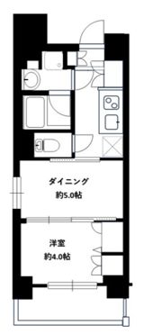 日神デュオステージ横浜の間取り画像