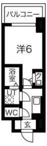 エスリードレジデンス梅田マークスの間取り画像
