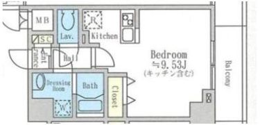 プライムコート浅草の間取り画像
