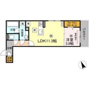 campanella舟入南の間取り画像