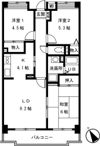 リヴィエール一橋学園の間取り画像
