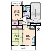 クレール18の間取り画像