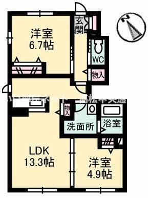 間取図