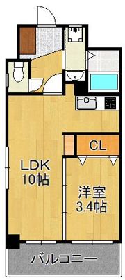 LE GRAND BLEU DEUXの間取り画像