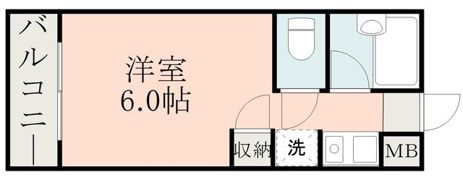 キャッスルマンションの間取り画像