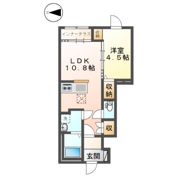 仮）八王子市大谷町アパート新築工事の間取り画像