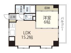 フレア21三滝の間取り画像