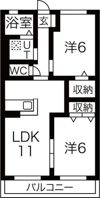 レフィナードの間取り画像