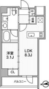 Lighthouse中馬込の間取り画像