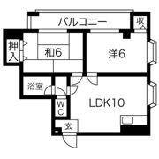 サントピア豊中の間取り画像