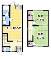 堀溝1丁目テラスの間取り画像