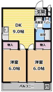 サンロイヤル大庭町の間取り画像