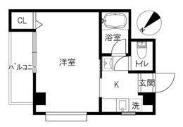 ハイデンス浅の川の間取り画像