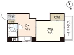 高本ビルの間取り画像